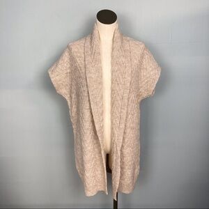 𝅺maryline Italian Made Open Front Alpaca Cardigan